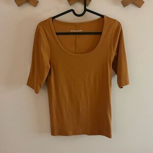Everlane Women's Brown Short Sleeve Tee